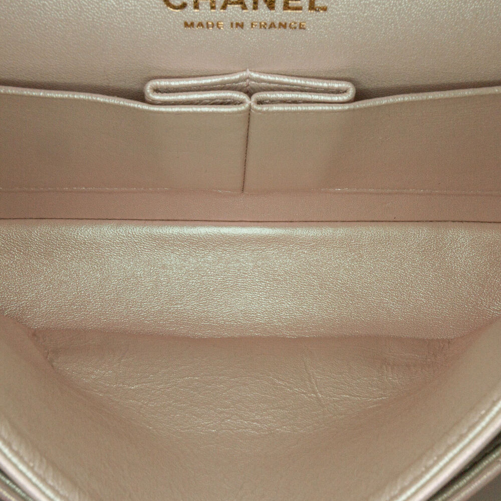 Auth Chanel Medium Classic Iridescent #147007C58B - Picture 5 of 11